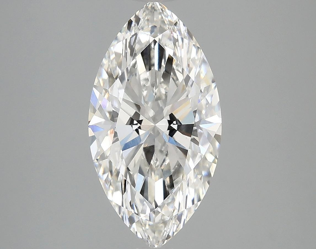 2.58 Carat Marquise Shaped Excellent Cut VVS2 IGI Certified Lab Grown Diamond