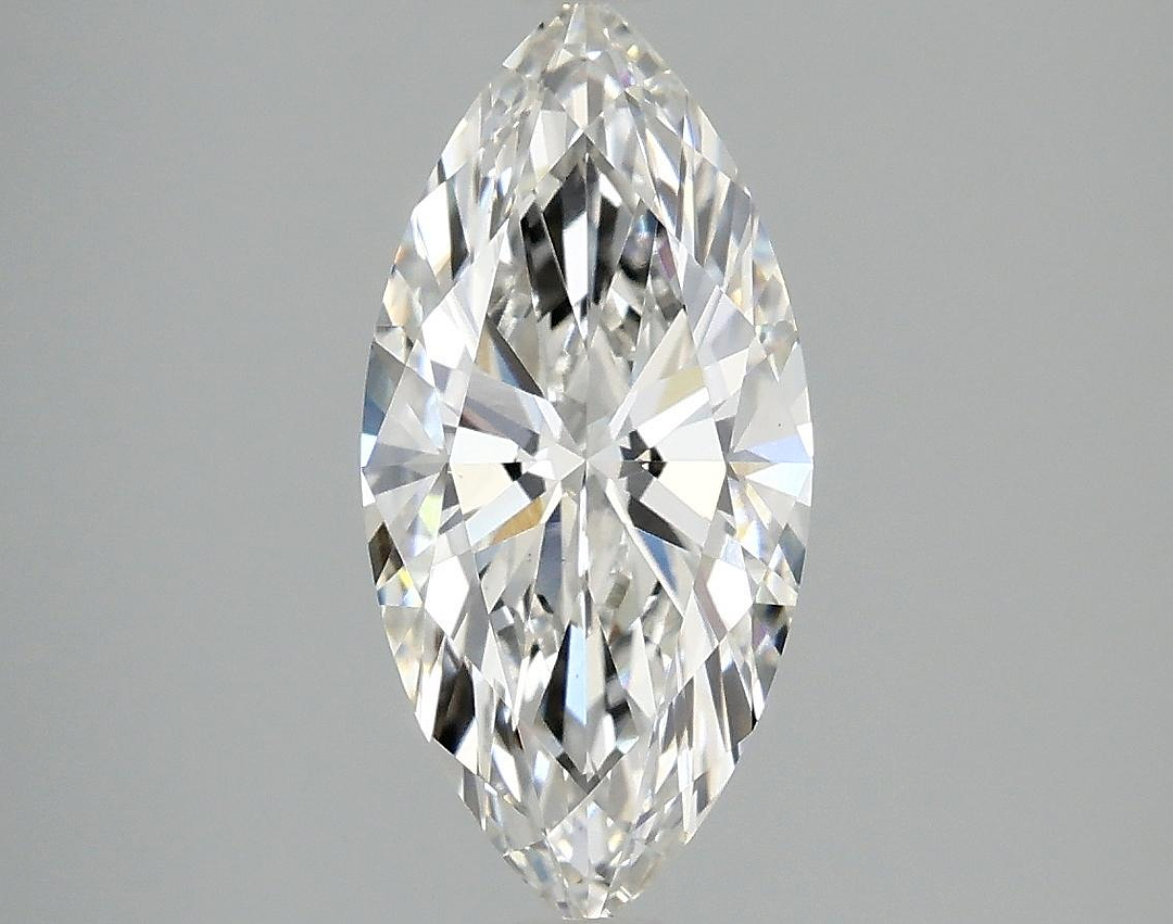 2.03 Carat Marquise Shaped Excellent Cut VVS2 IGI Certified Lab Grown Diamond