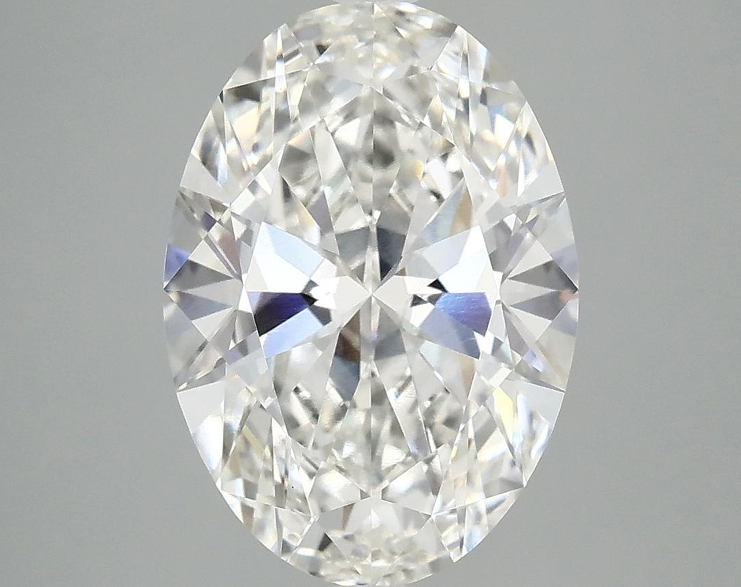 3.77 Carat Oval Shaped Ideal Cut VVS2 IGI Certified Lab Grown Diamond