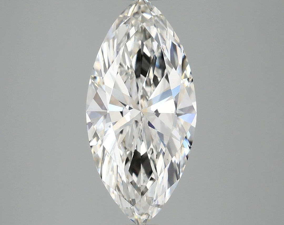 2.81 Carat Marquise Shaped Excellent Cut VS1 IGI Certified Lab Grown Diamond