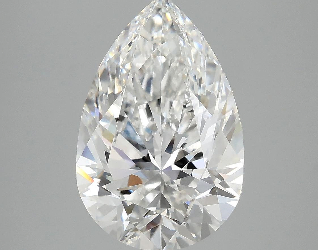 4.06 Carat Pear Shaped Excellent Cut VS1 IGI Certified Lab Grown Diamond