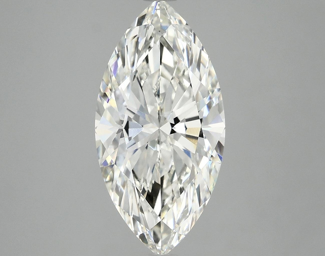 3.07 Carat Marquise Shaped Ideal Cut VVS2 IGI Certified Lab Grown Diamond