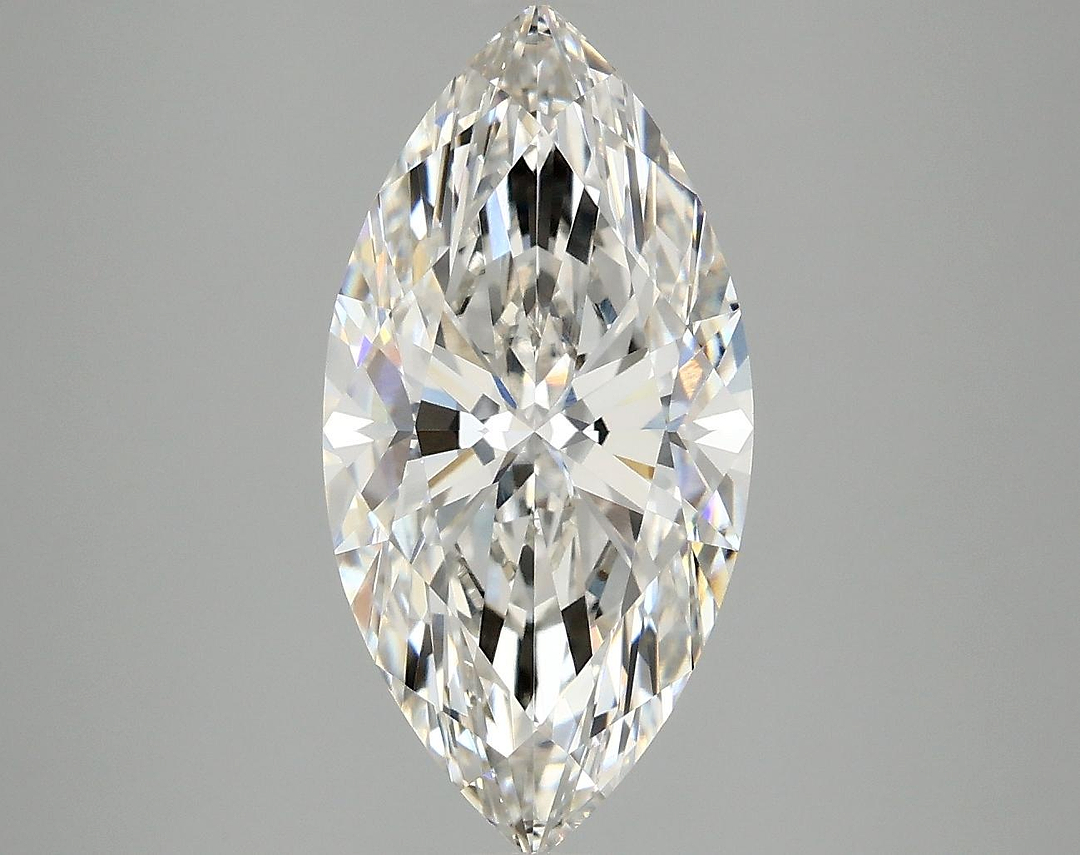 3.1 Carat Marquise Shaped Ideal Cut VVS2 IGI Certified Lab Grown Diamond