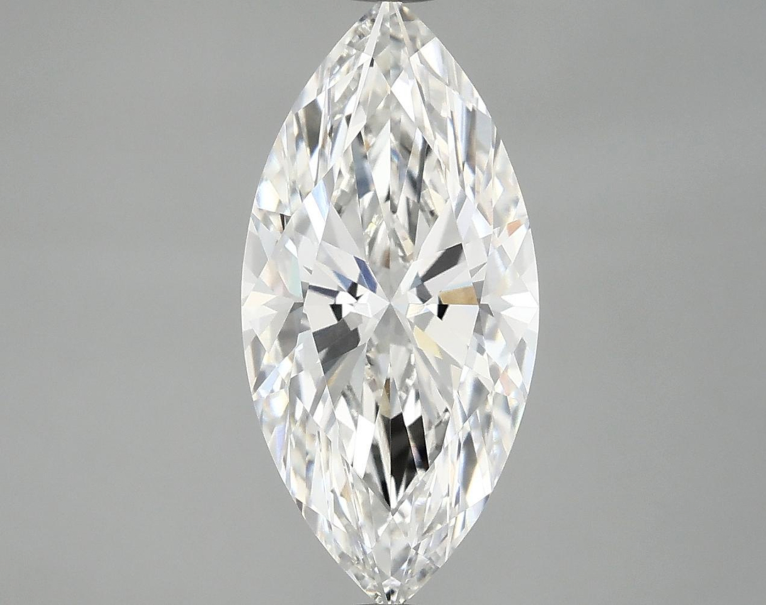 3.03 Carat Marquise Shaped Excellent Cut VVS2 IGI Certified Lab Grown Diamond