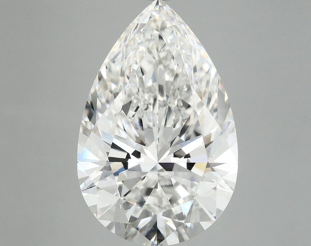 10.29 Carat Pear Shaped Ideal Cut VVS2 IGI Certified Lab Grown Diamond