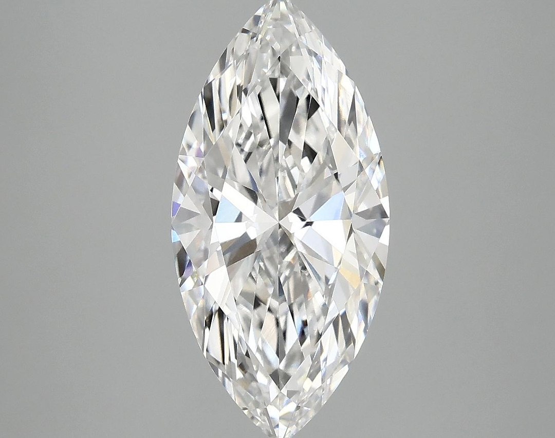 2.97 Carat Marquise Shaped Excellent Cut VS1 IGI Certified Lab Grown Diamond