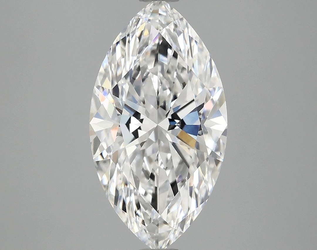 3.06 Carat Marquise Shaped Excellent Cut VVS2 IGI Certified Lab Grown Diamond