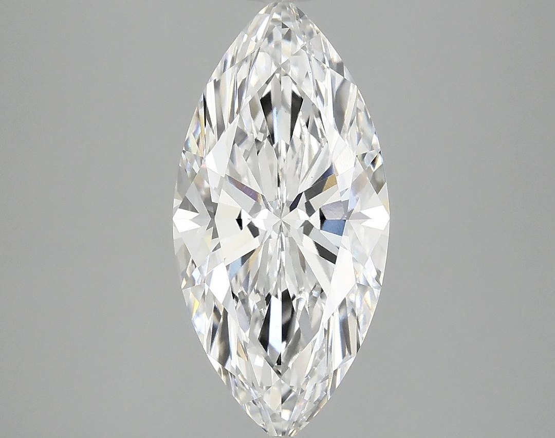 3.02 Carat Marquise Shaped Excellent Cut VS1 IGI Certified Lab Grown Diamond