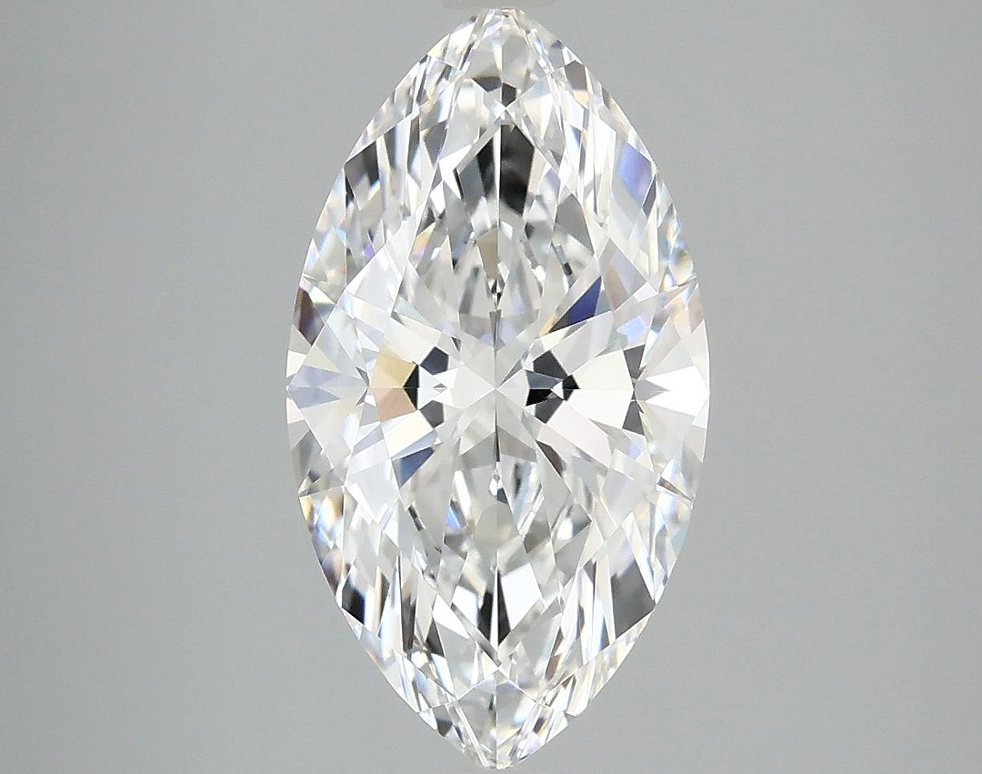 3.03 Carat Marquise Shaped Excellent Cut VVS2 IGI Certified Lab Grown Diamond