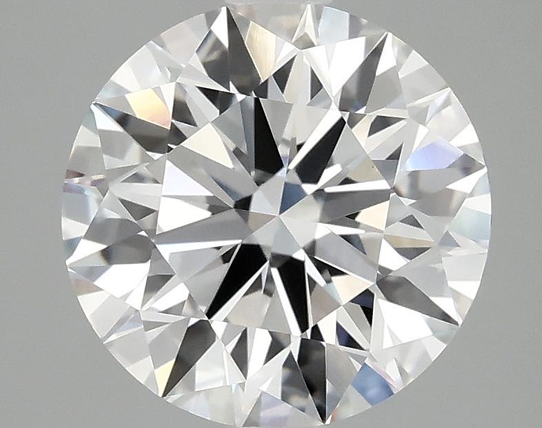 3.07 Carat Round Shaped Ideal Cut VVS2 IGI Certified Lab Grown Diamond