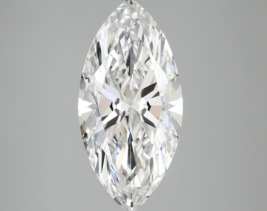 3.04 Carat Marquise Shaped Excellent Cut VS1 IGI Certified Lab Grown Diamond