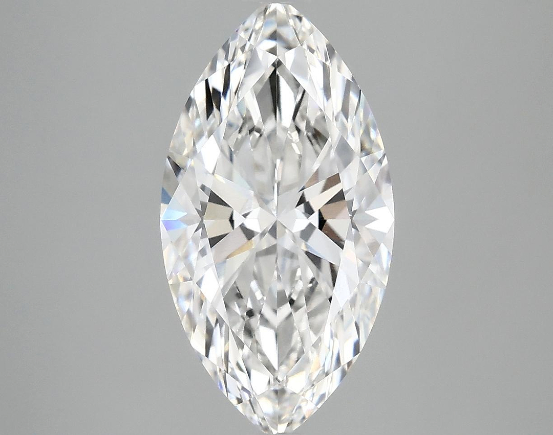 3.02 Carat Marquise Shaped Ideal Cut VVS2 IGI Certified Lab Grown Diamond