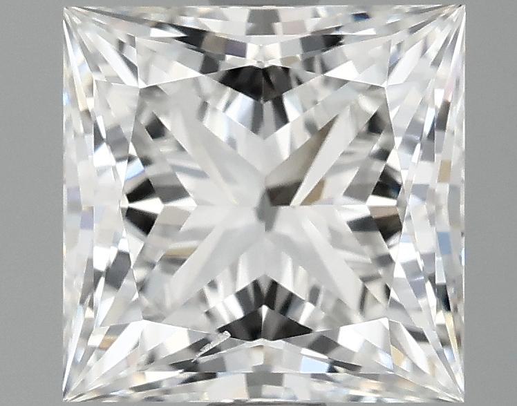 1.88 Carat Princess Shaped Ideal Cut VS2 IGI Certified Lab Grown Diamond