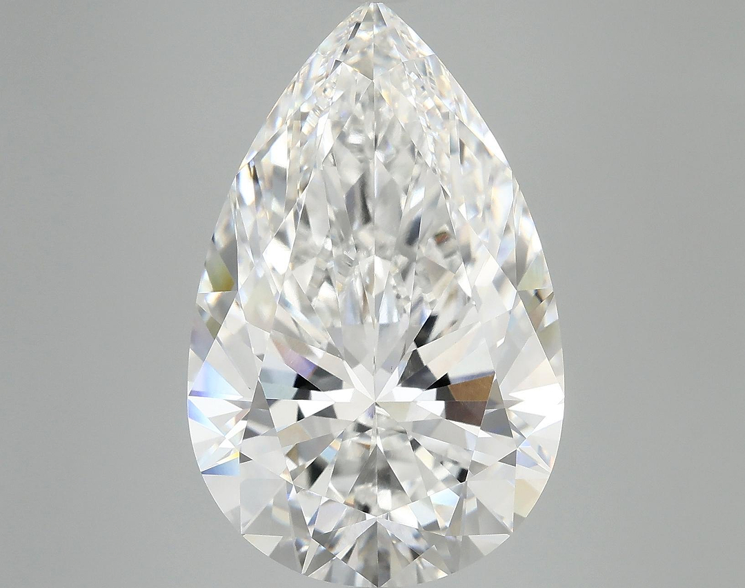 10.35 Carat Pear Shaped Ideal Cut VVS2 IGI Certified Lab Grown Diamond