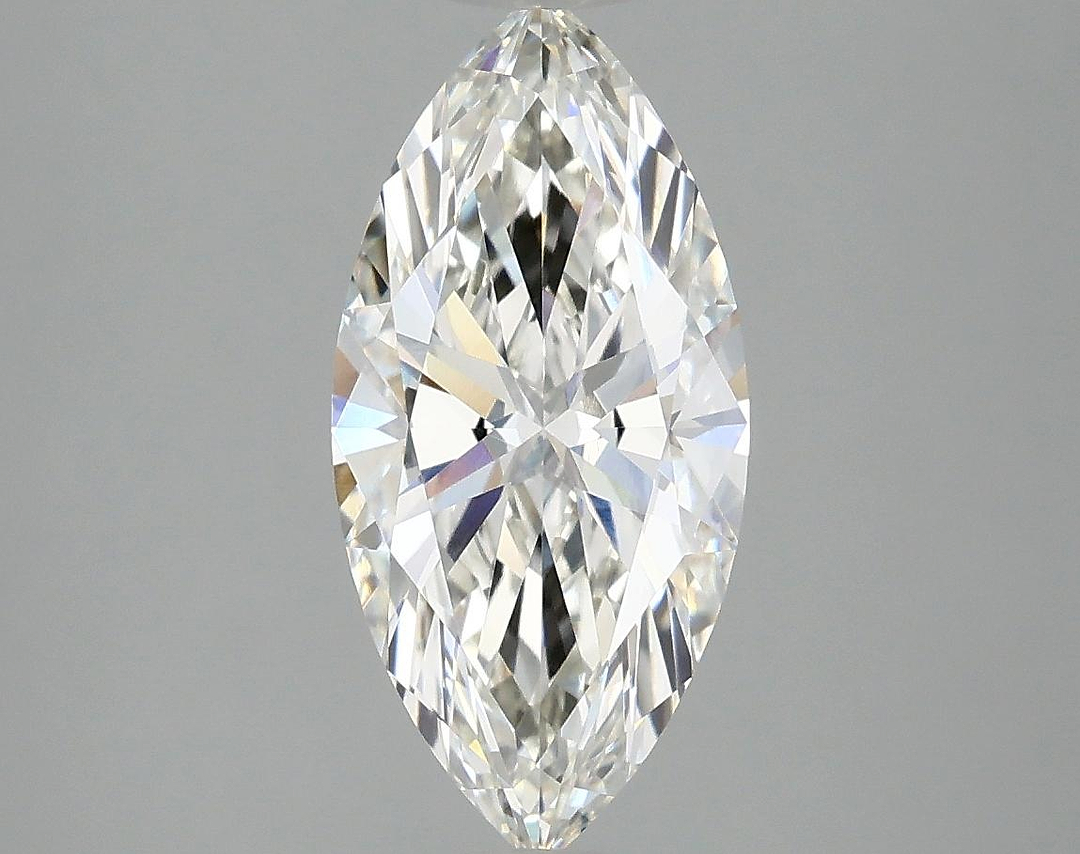 1.98 Carat Marquise Shaped Excellent Cut VVS1 IGI Certified Lab Grown Diamond