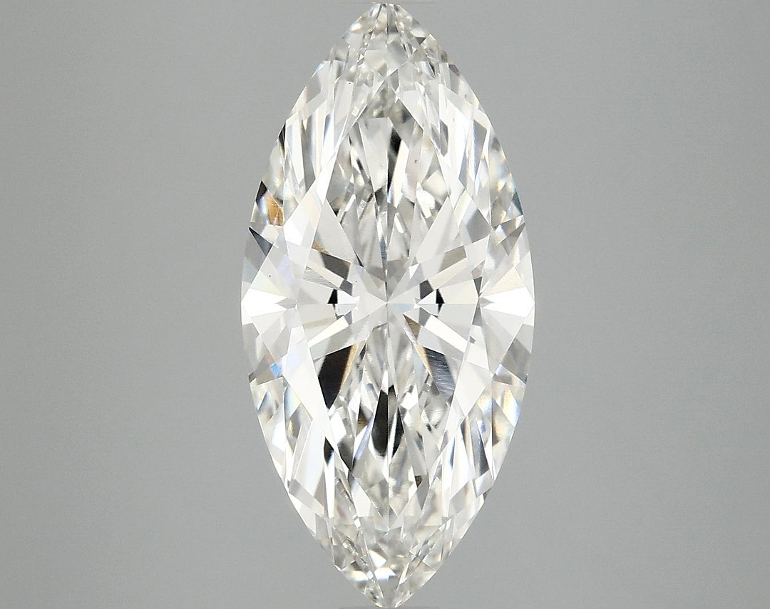 2.98 Carat Marquise Shaped Excellent Cut VVS2 IGI Certified Lab Grown Diamond