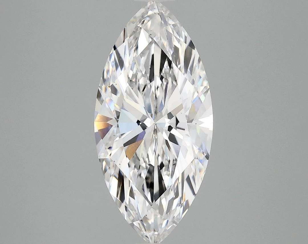 3.05 Carat Marquise Shaped Excellent Cut VS2 IGI Certified Lab Grown Diamond