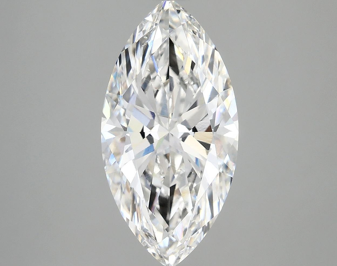 2.97 Carat Marquise Shaped Ideal Cut VVS2 IGI Certified Lab Grown Diamond