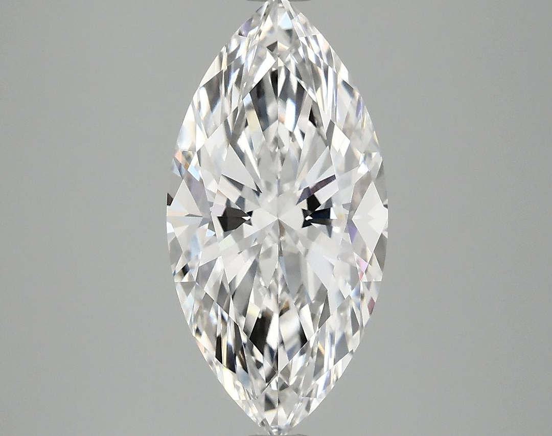 3.08 Carat Marquise Shaped Ideal Cut VVS2 IGI Certified Lab Grown Diamond