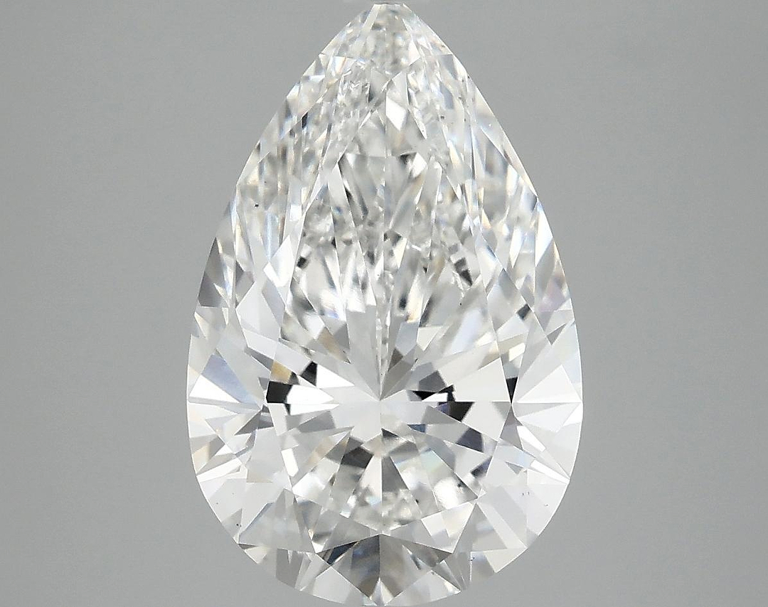 4.05 Carat Pear Shaped Ideal Cut VS2 IGI Certified Lab Grown Diamond