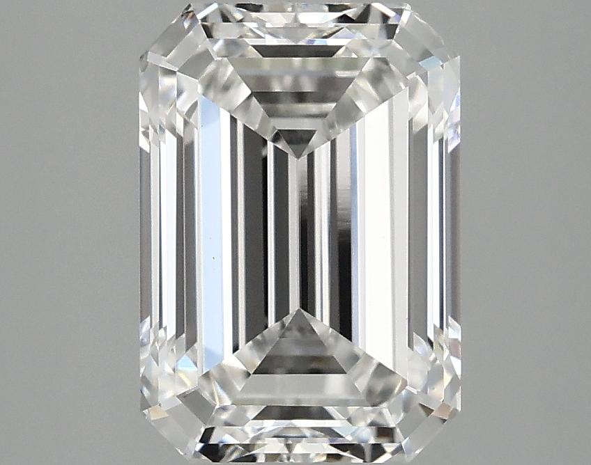 3.08 Carat Emerald Shaped Ideal Cut VS1 IGI Certified Lab Grown Diamond