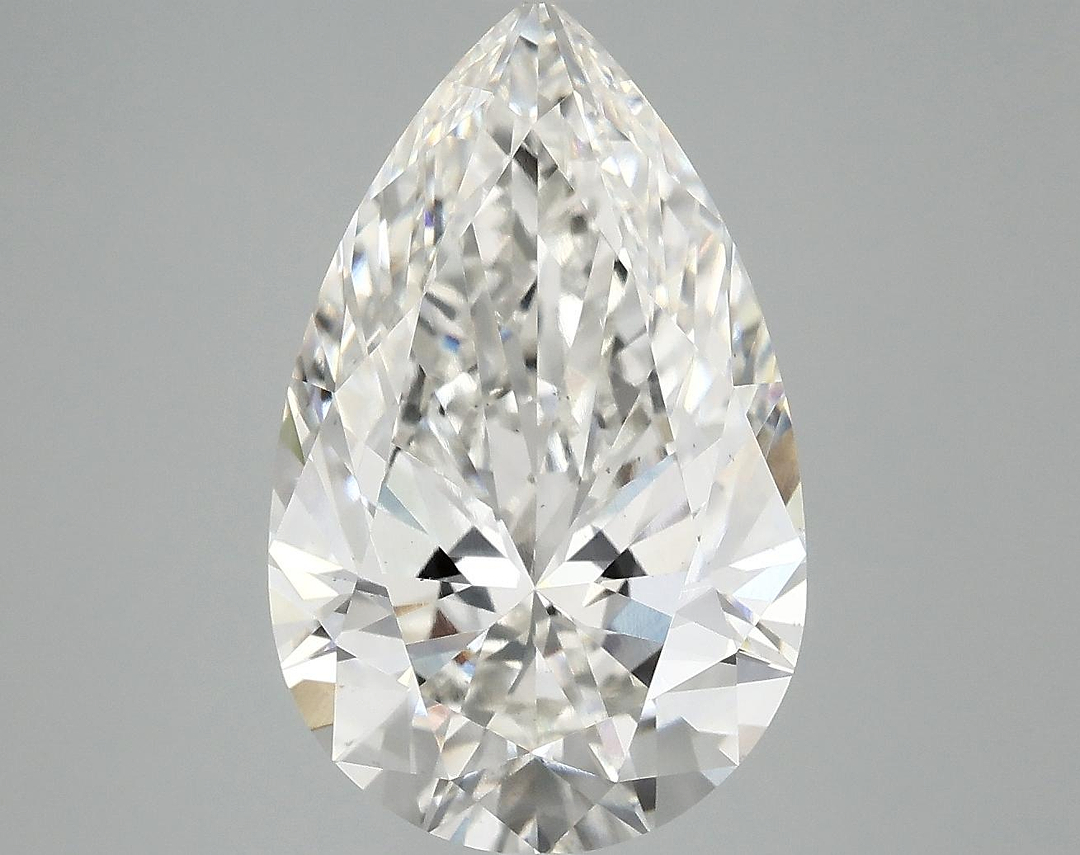 5.09 Carat Pear Shaped Ideal Cut VS2 IGI Certified Lab Grown Diamond