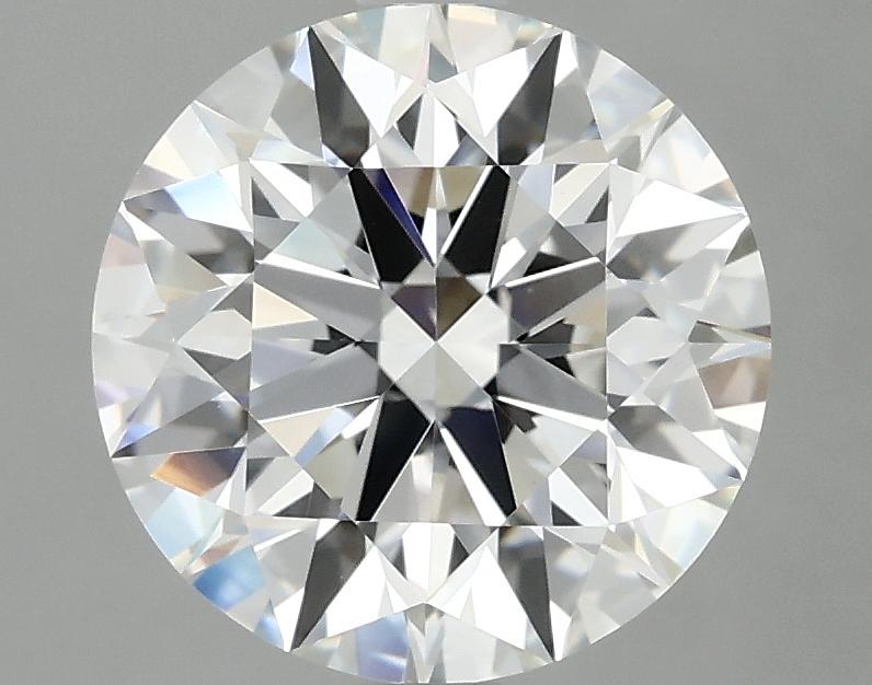 3.08 Carat Round Shaped Excellent Cut VVS2 IGI Certified Lab Grown Diamond
