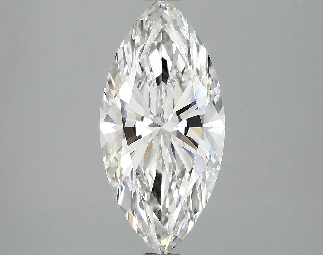 2.07 Carat Marquise Shaped Excellent Cut VVS2 IGI Certified Lab Grown Diamond