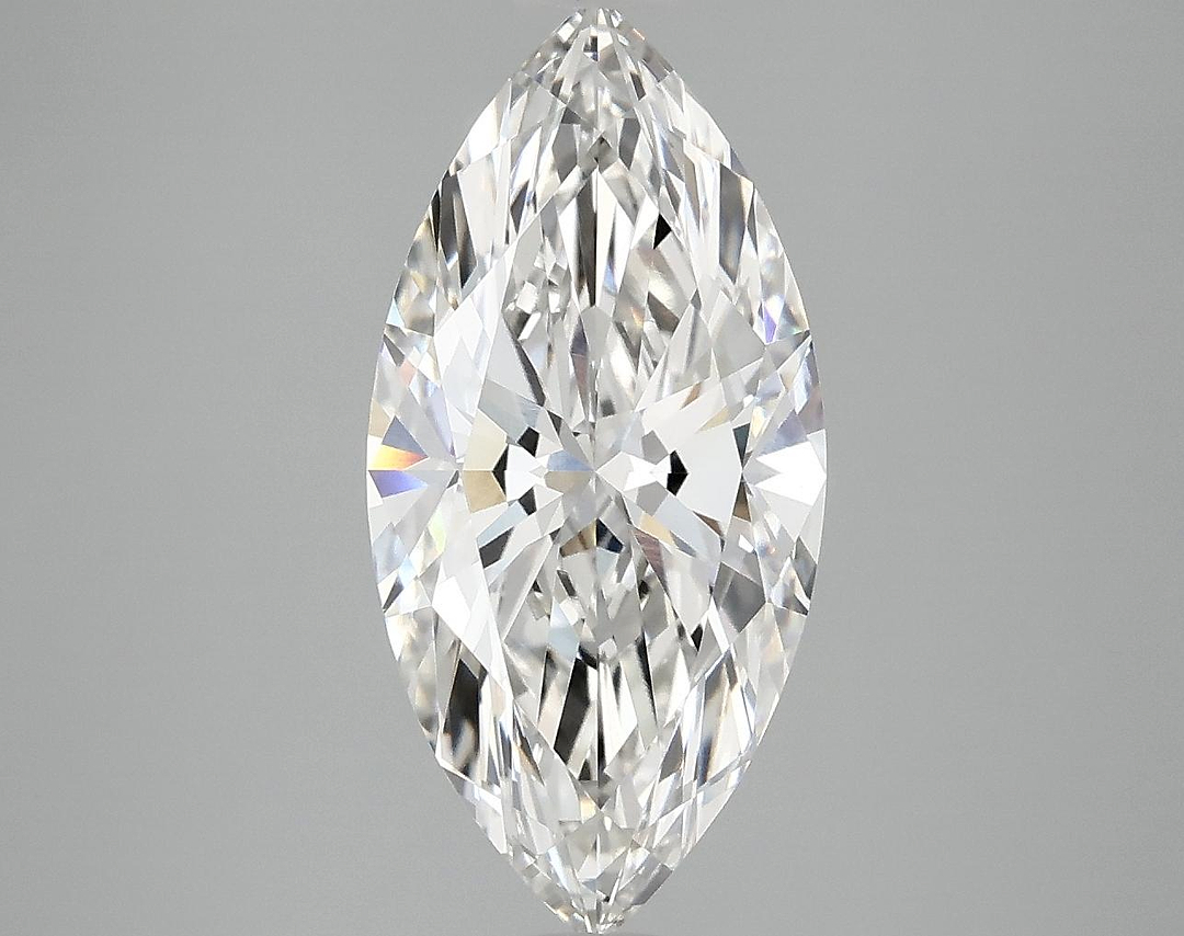3.04 Carat Marquise Shaped Ideal Cut VVS1 IGI Certified Lab Grown Diamond