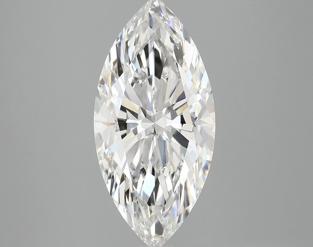 3.09 Carat Marquise Shaped Excellent Cut VVS2 IGI Certified Lab Grown Diamond