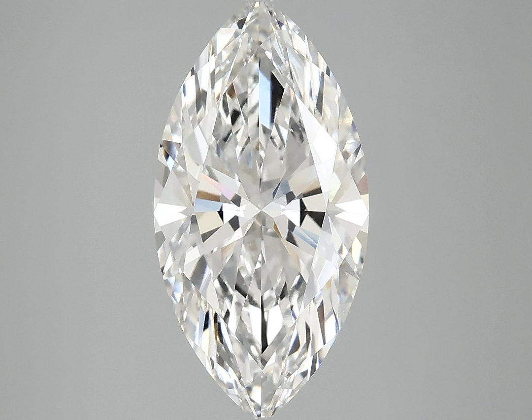3.07 Carat Marquise Shaped Ideal Cut VVS2 IGI Certified Lab Grown Diamond