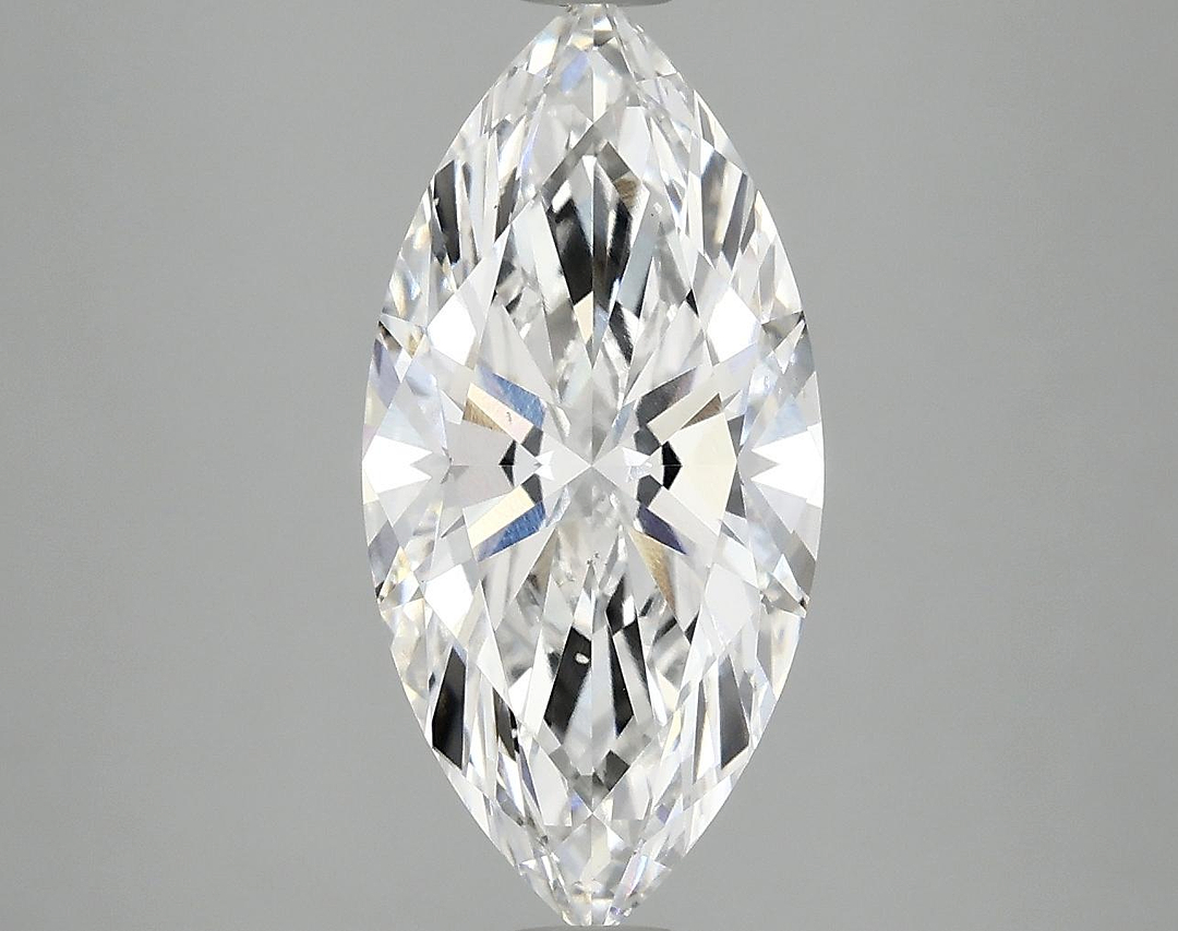 3.05 Carat Marquise Shaped Excellent Cut VS2 IGI Certified Lab Grown Diamond
