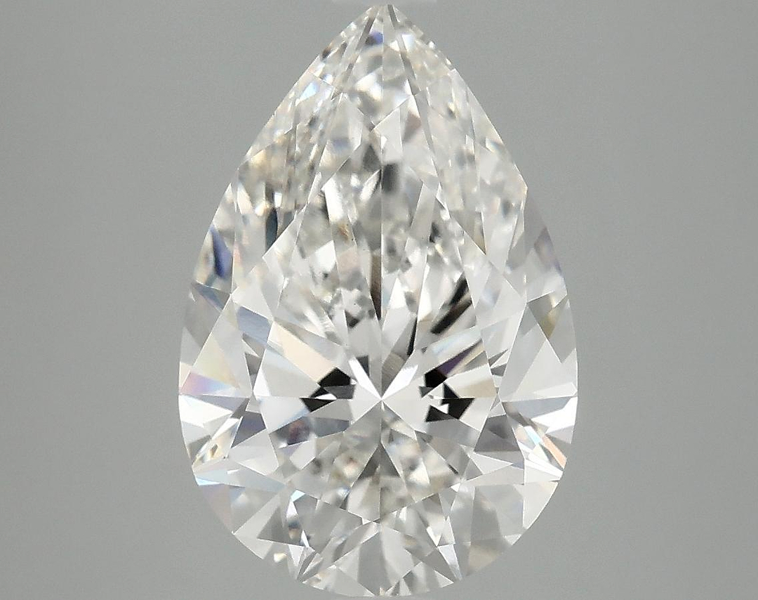 3.89 Carat Pear Shaped Excellent Cut VS1 IGI Certified Lab Grown Diamond