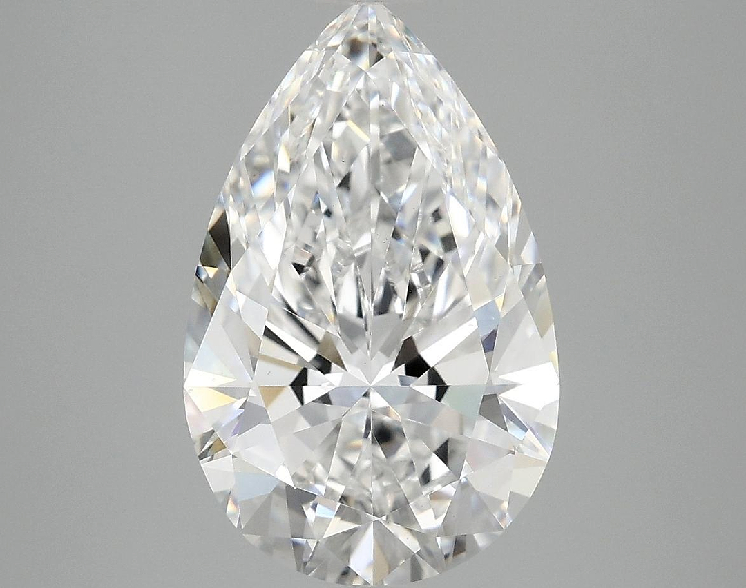 4.02 Carat Pear Shaped Ideal Cut VS2 IGI Certified Lab Grown Diamond