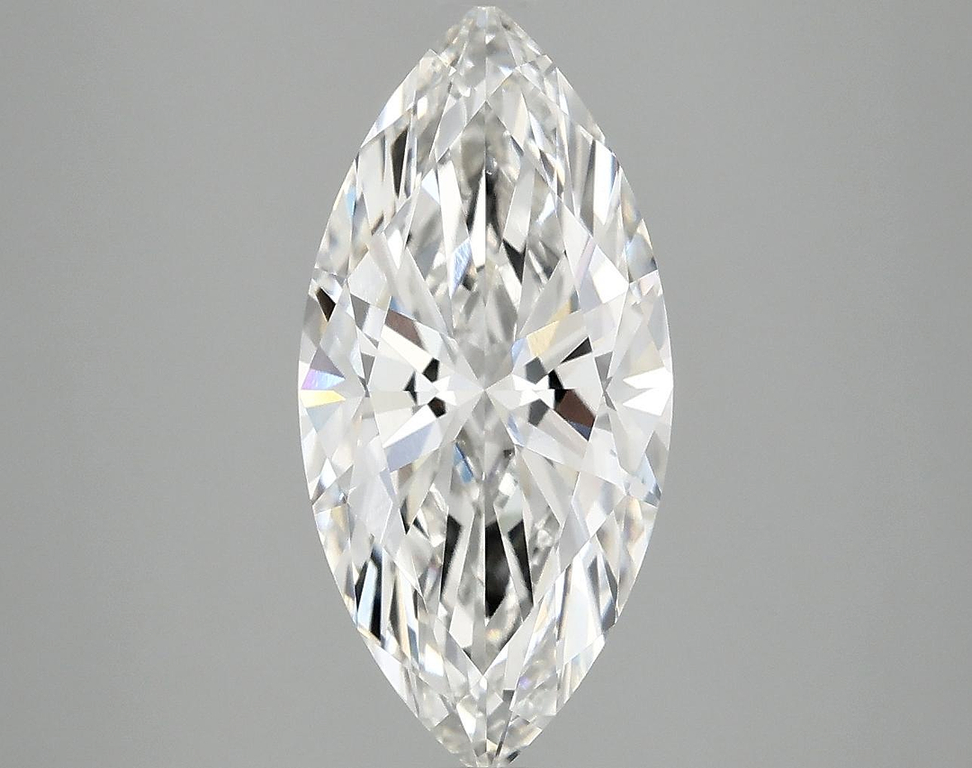 3.01 Carat Marquise Shaped Excellent Cut VVS2 IGI Certified Lab Grown Diamond