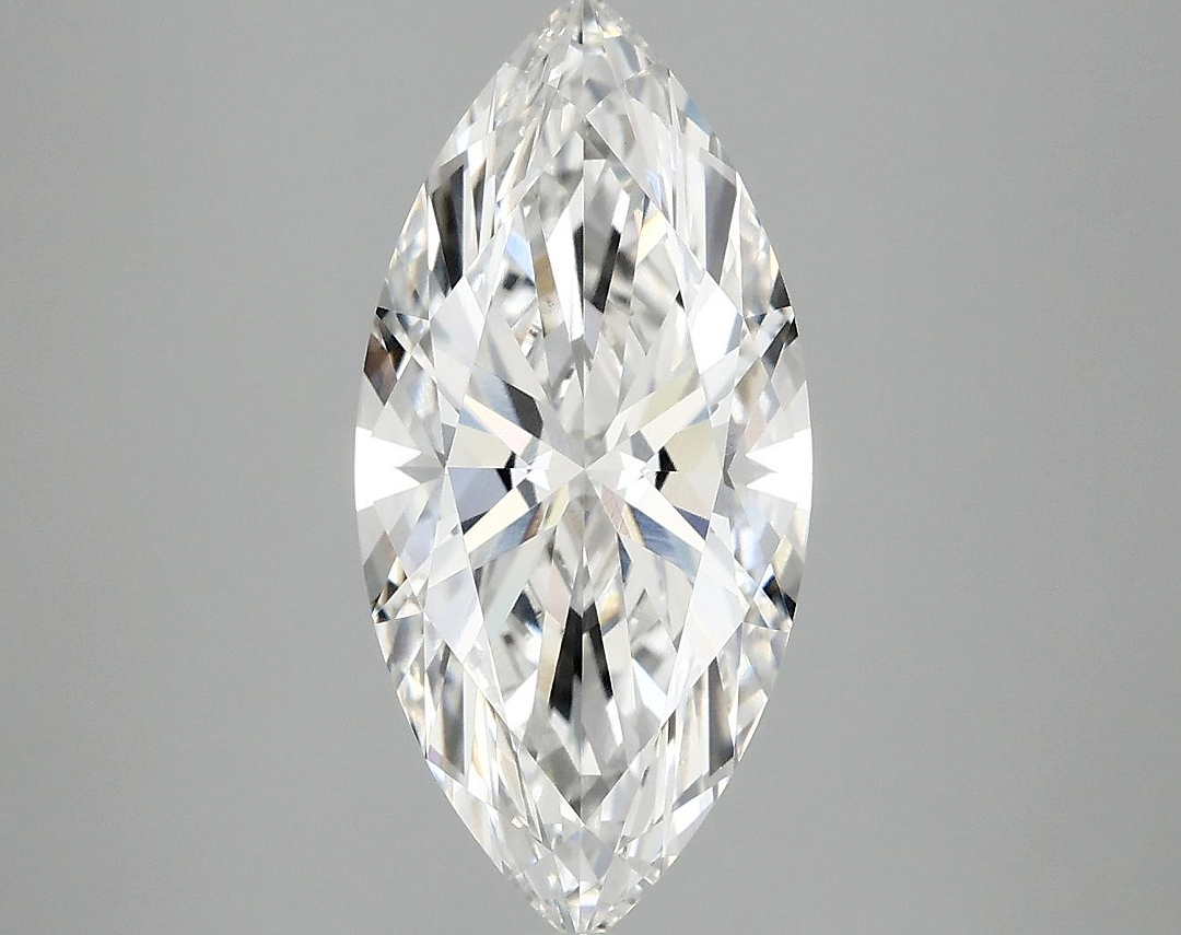 3.06 Carat Marquise Shaped Excellent Cut VS2 IGI Certified Lab Grown Diamond