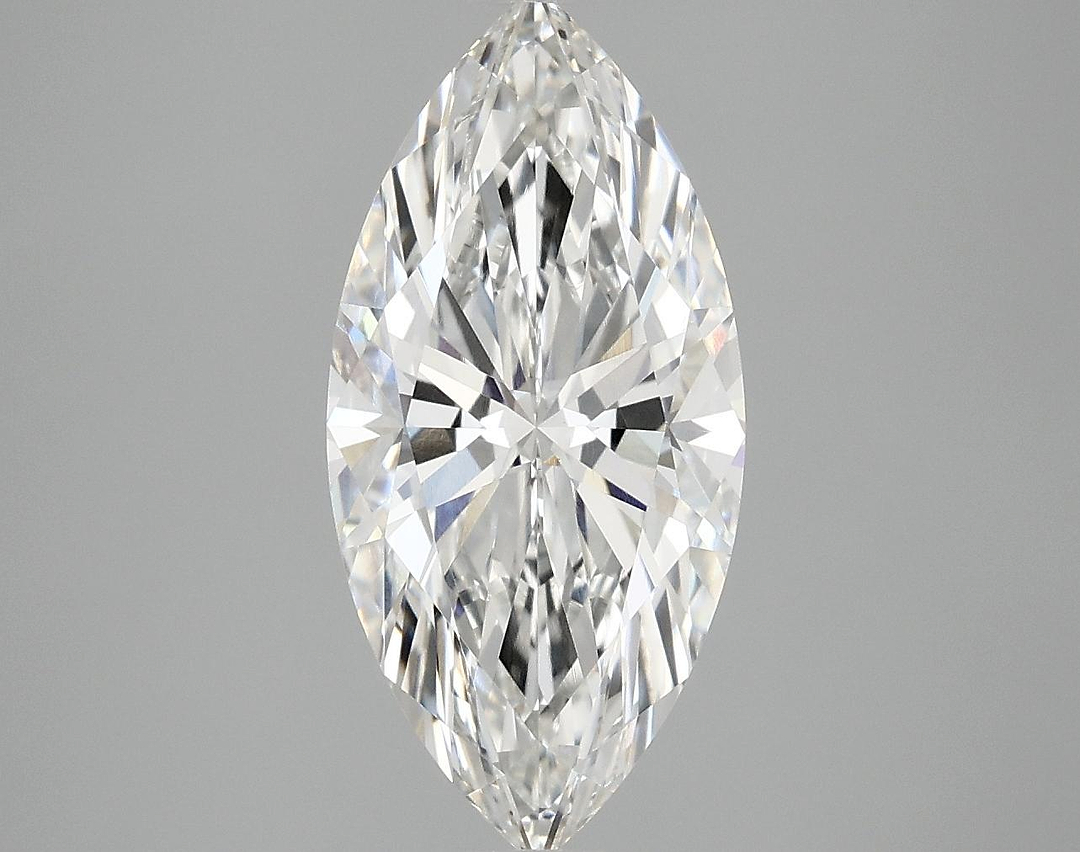 3.02 Carat Marquise Shaped Excellent Cut VVS2 IGI Certified Lab Grown Diamond