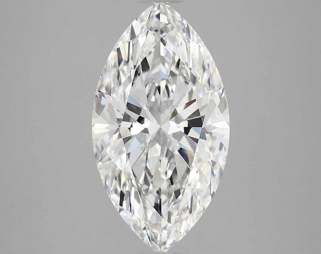 3.07 Carat Marquise Shaped Excellent Cut VVS2 IGI Certified Lab Grown Diamond