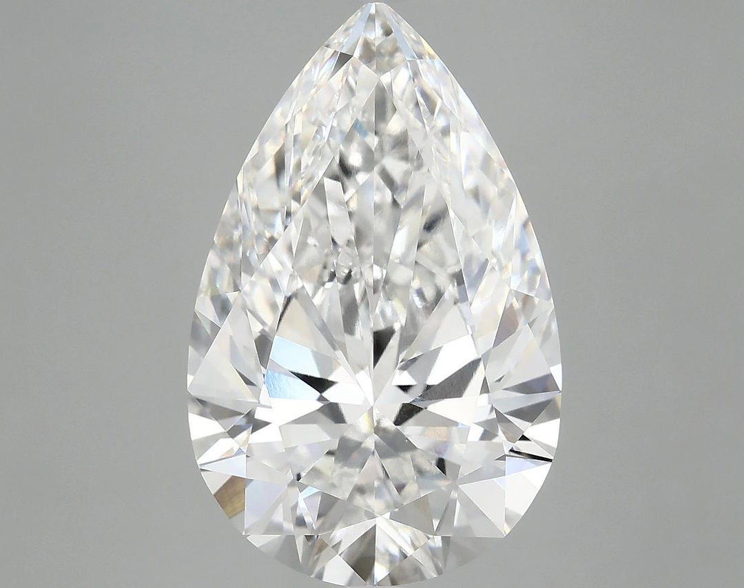 7.16 Carat Pear Shaped Ideal Cut VVS2 IGI Certified Lab Grown Diamond
