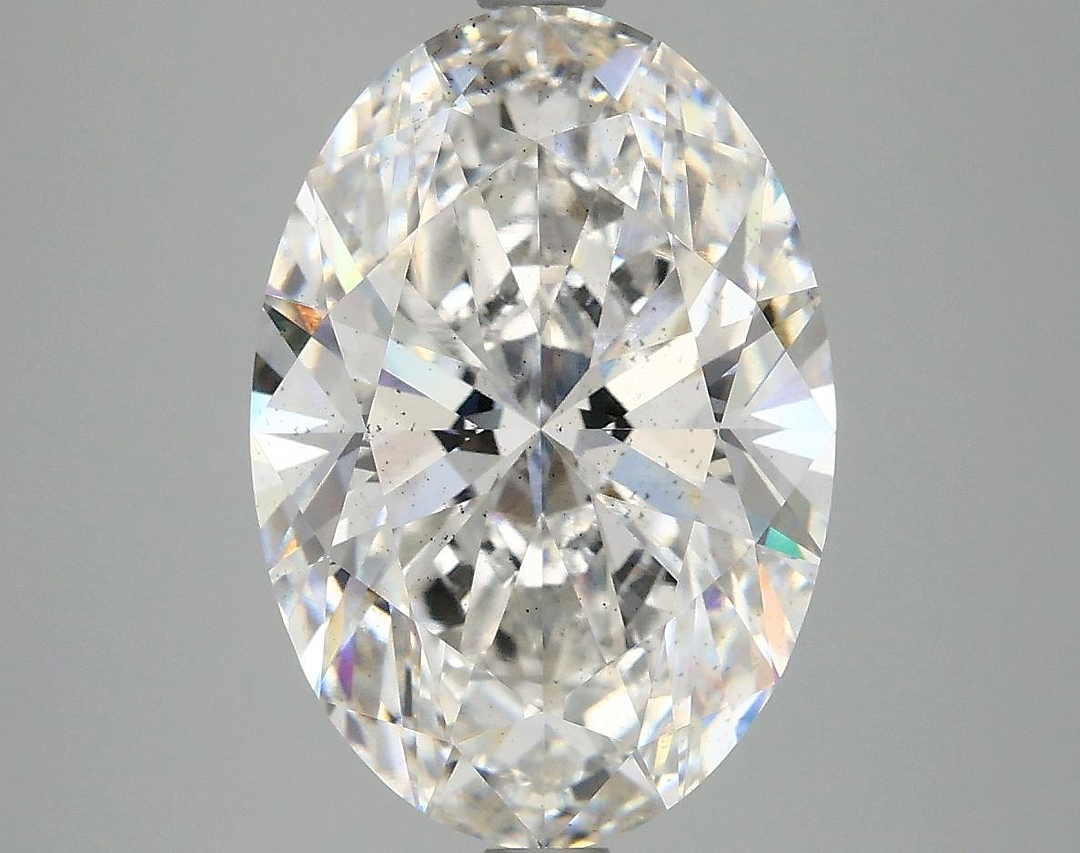 5.09 Carat Oval Shaped Ideal Cut SI1 IGI Certified Lab Grown Diamond