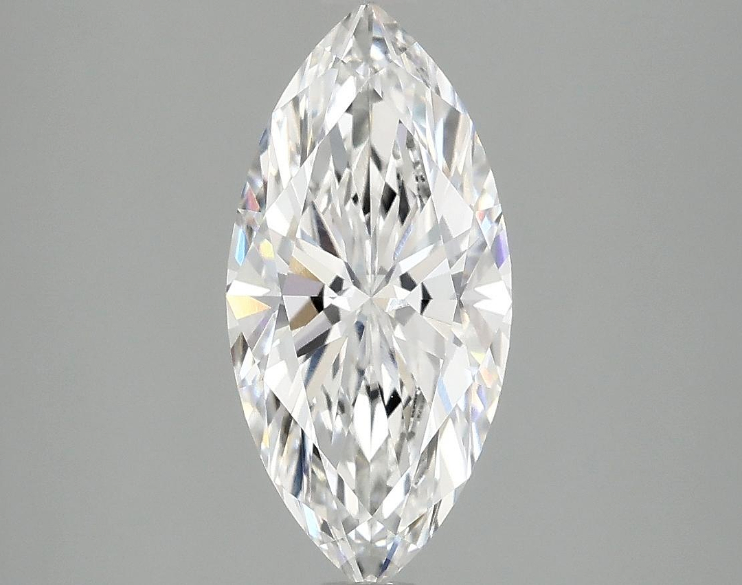 1.89 Carat Marquise Shaped Excellent Cut VVS2 IGI Certified Lab Grown Diamond