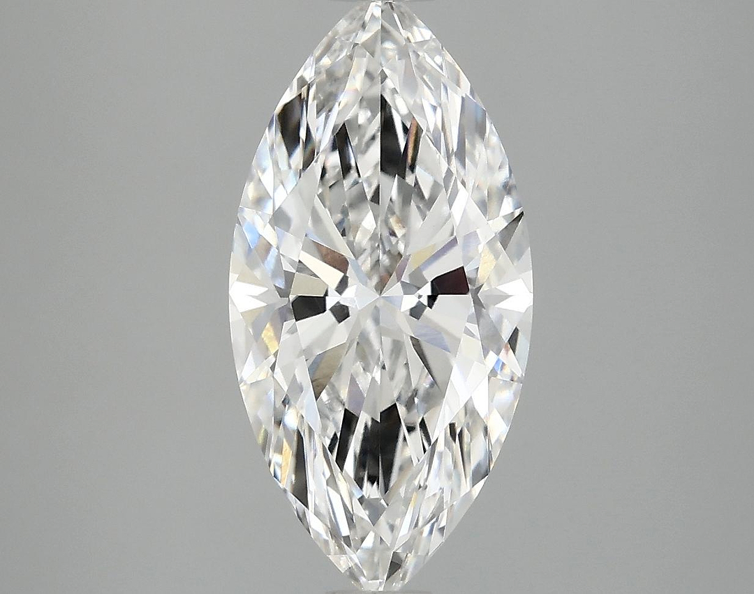 3.07 Carat Marquise Shaped Ideal Cut VVS2 IGI Certified Lab Grown Diamond