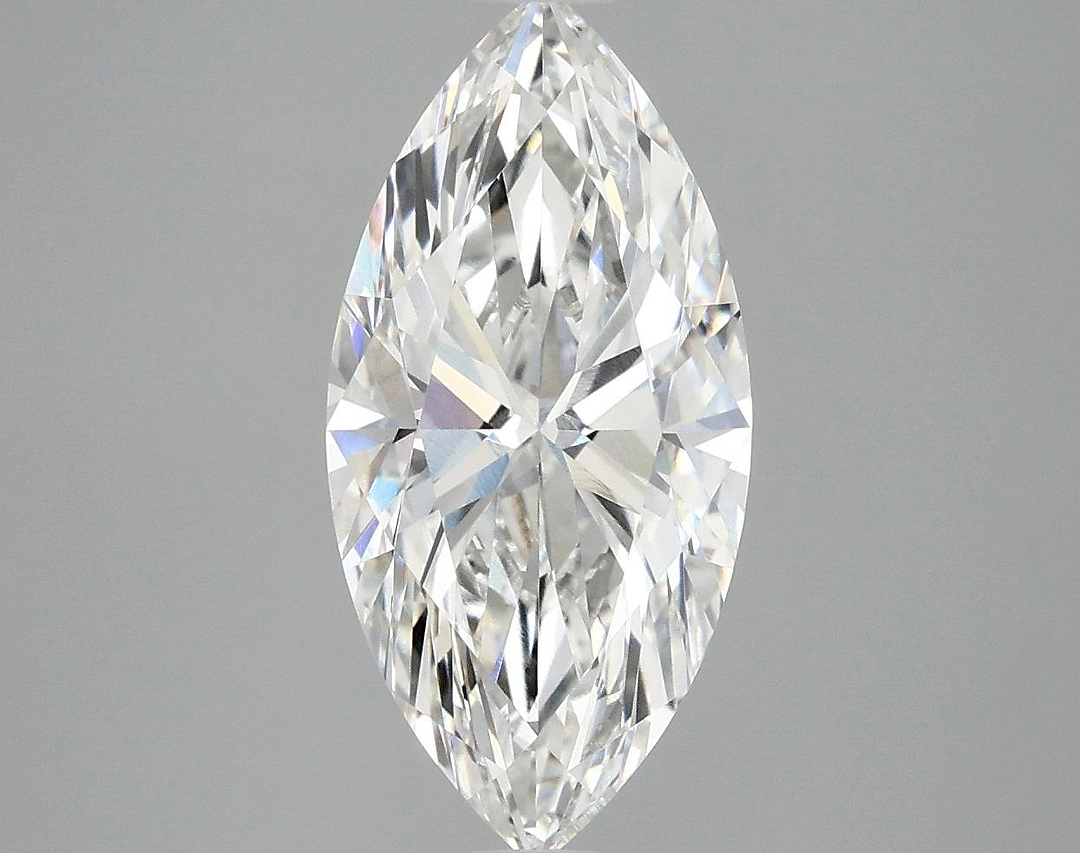 3.04 Carat Marquise Shaped Excellent Cut VVS2 IGI Certified Lab Grown Diamond