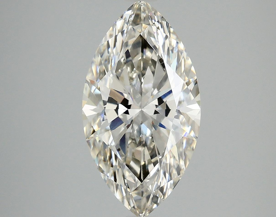 3.1 Carat Marquise Shaped Excellent Cut VVS2 IGI Certified Lab Grown Diamond