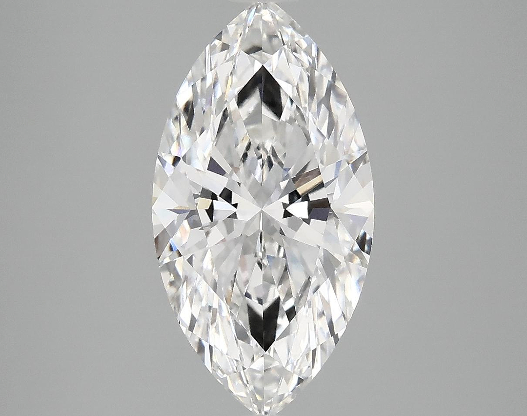 3.01 Carat Marquise Shaped Excellent Cut VVS2 IGI Certified Lab Grown Diamond