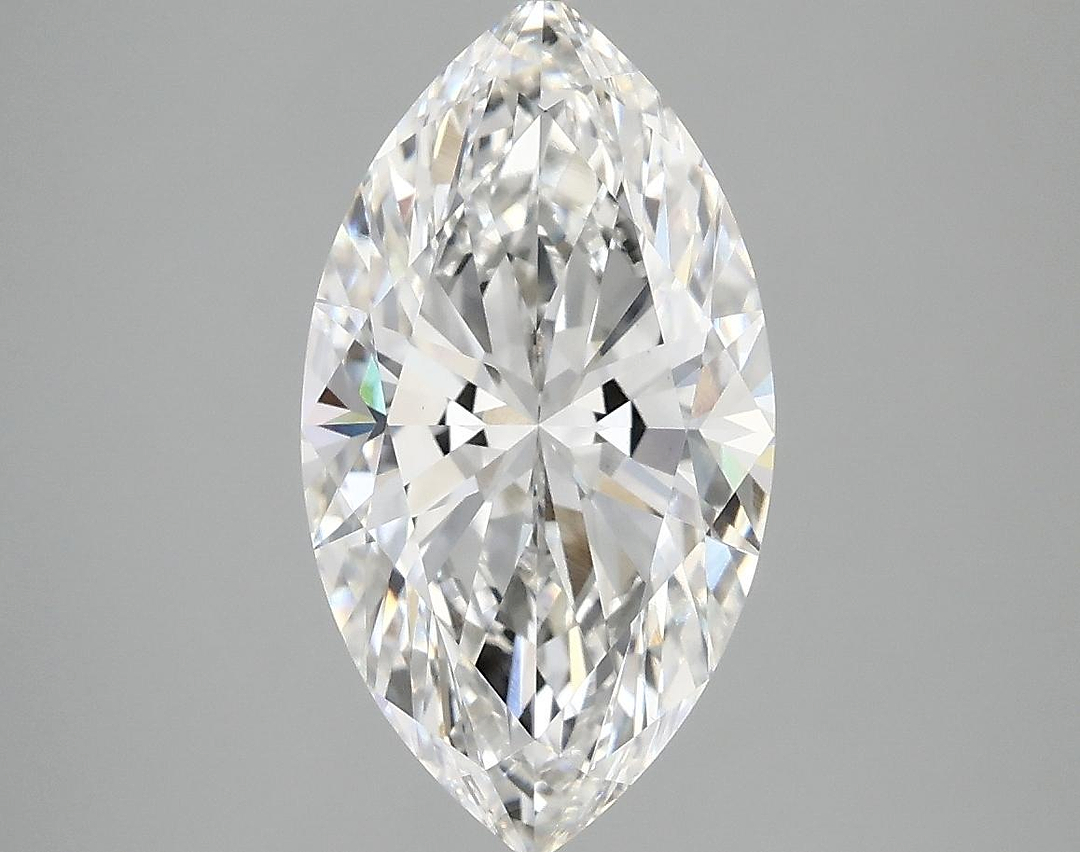 3.01 Carat Marquise Shaped Excellent Cut VVS2 IGI Certified Lab Grown Diamond