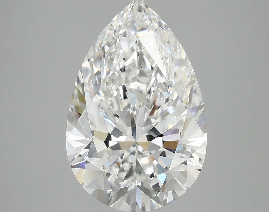 4.02 Carat Pear Shaped Excellent Cut VS1 IGI Certified Lab Grown Diamond