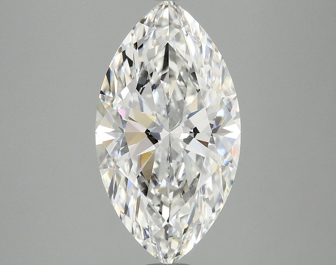 3.03 Carat Marquise Shaped Excellent Cut VVS2 IGI Certified Lab Grown Diamond