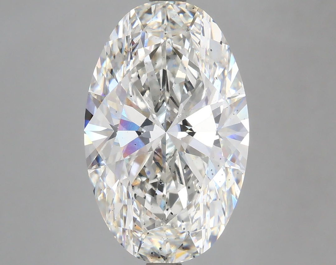 6.18 Carat Oval Shaped Excellent Cut SI1 IGI Certified Lab Grown Diamond