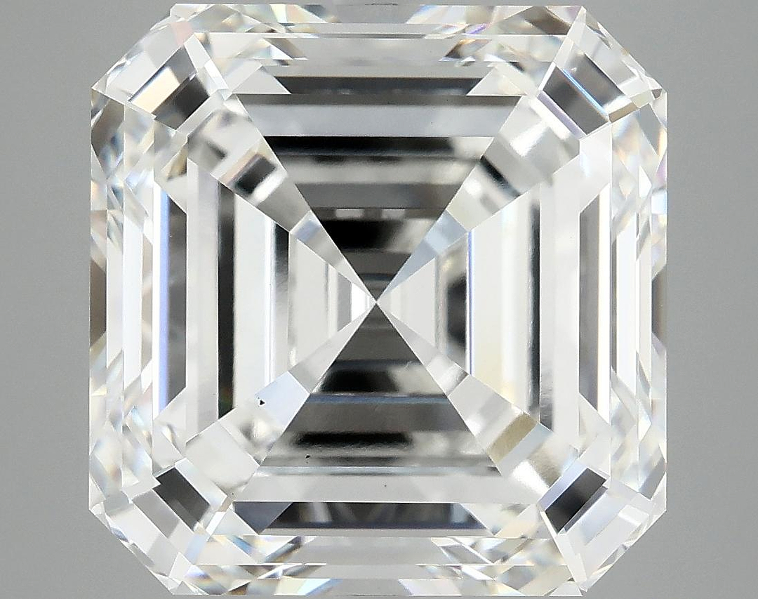 10.72 Carat Asscher Shaped Ideal Cut VS1 IGI Certified Lab Grown Diamond